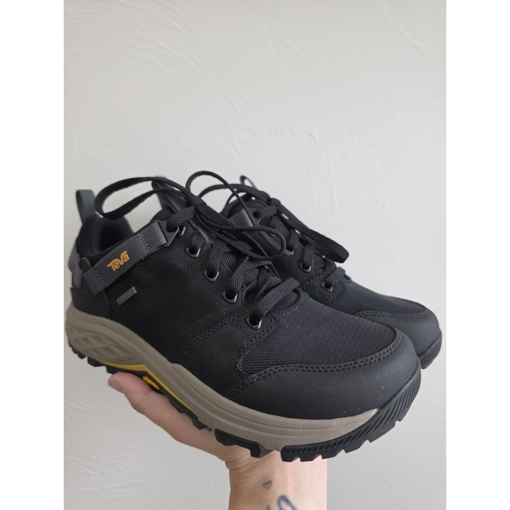 Teva Grandview GTX Low Womens Hiking Shoes Leather Black US 8 Goretex Outdoors